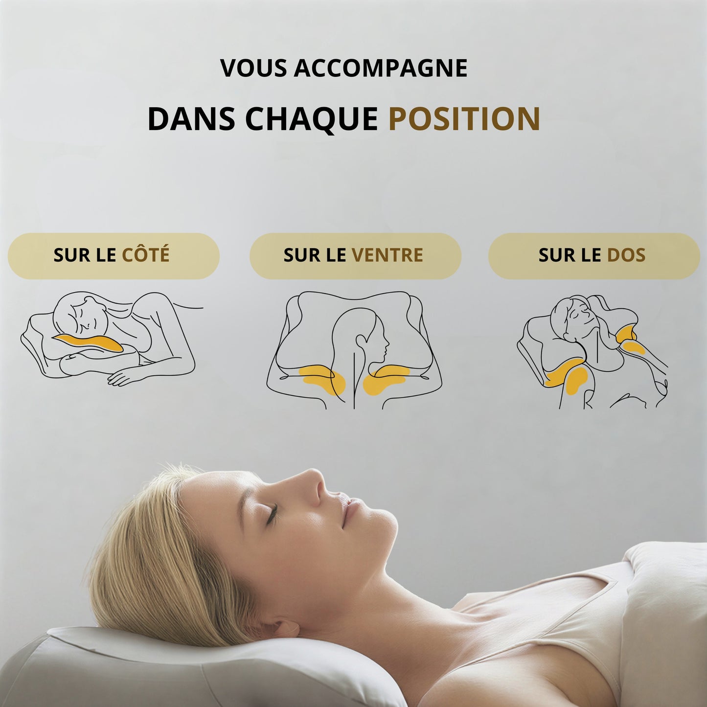 L'Oreiller Orthopédique Noctora