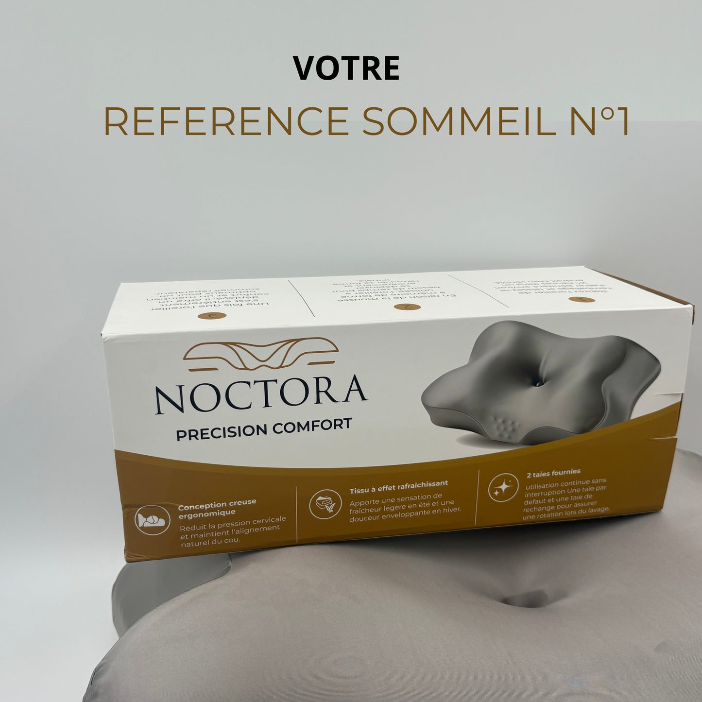 L'Oreiller Orthopédique Noctora