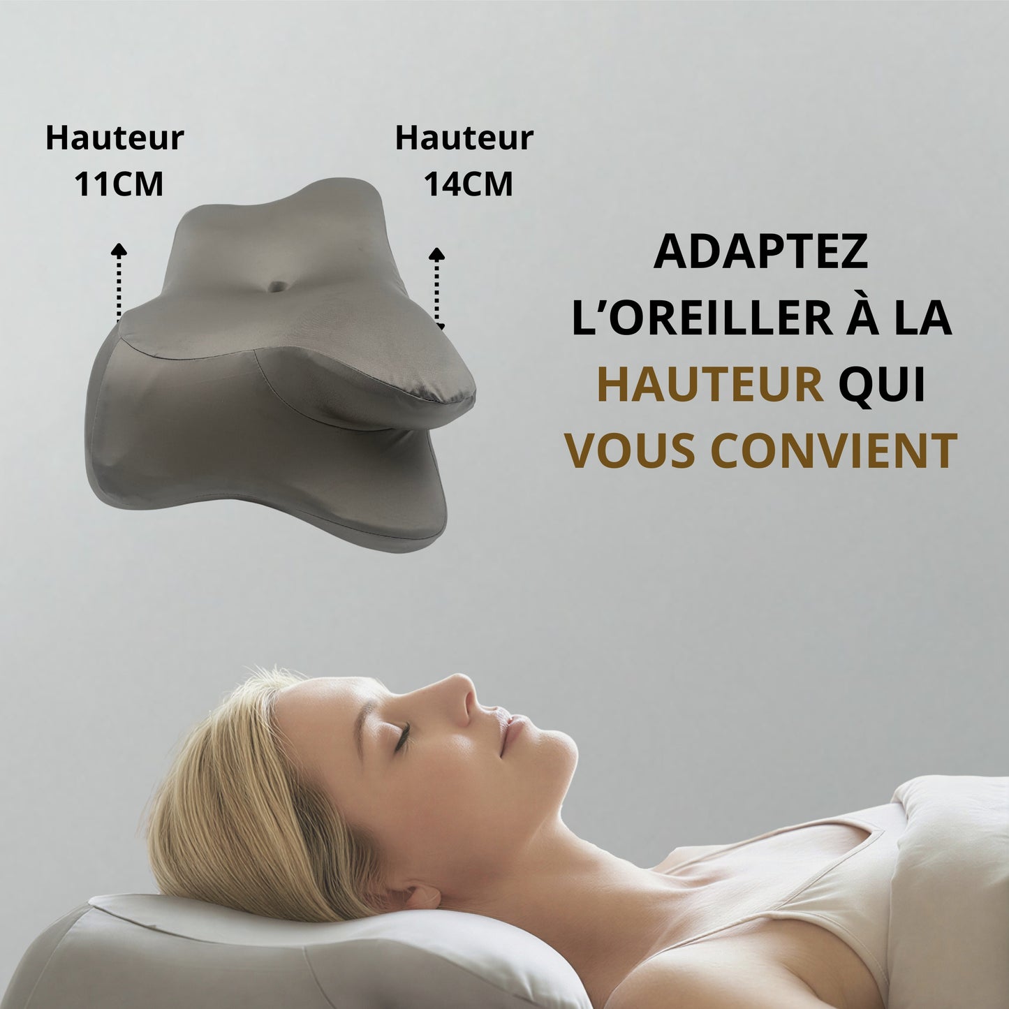 L'Oreiller Orthopédique Noctora